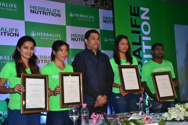 Mary Kom, other athletes felicitated 
