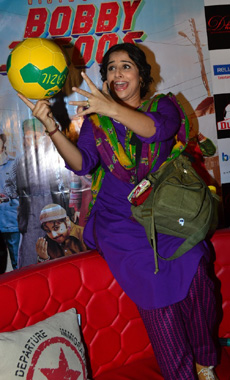 Vidya Balan promotes Bobby Jasoos in Kolkata