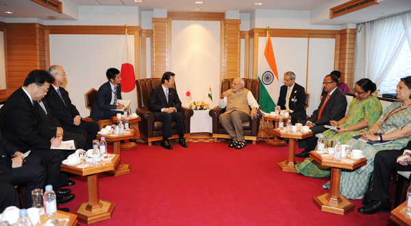 Japan: PM Modi plays drums 