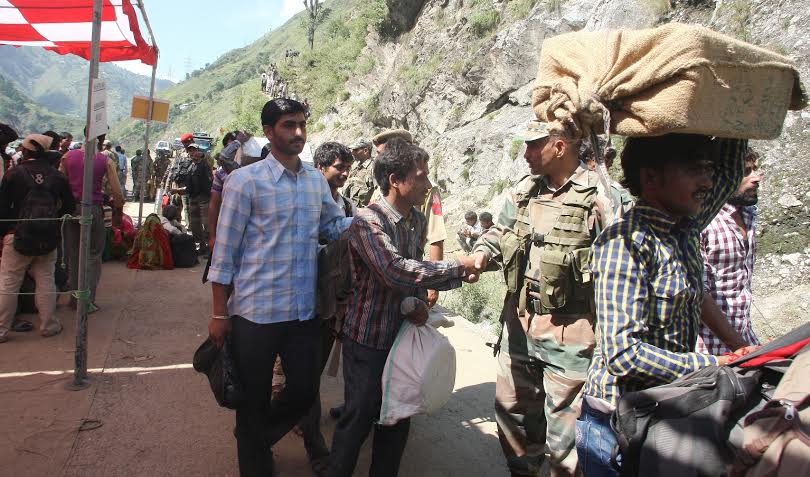 Army carries out Kashmir flood relief and rescue