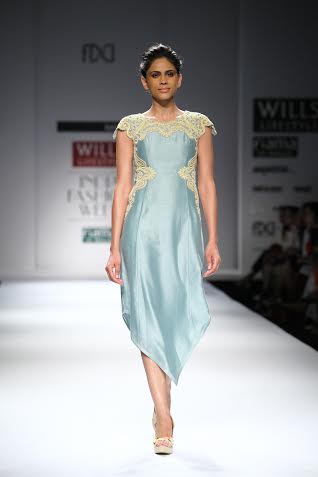 Models walk for Manish Gupta
