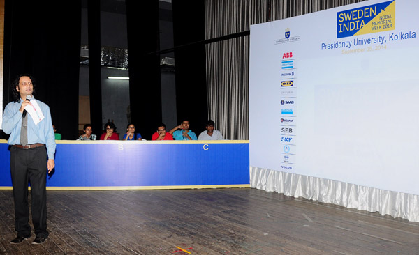 Kolkata hosts  Sweden India Nobel Memorial Quiz 2014