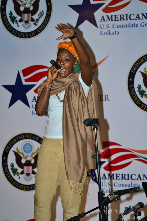 Hip-hop artists from America  performs in Kolkata