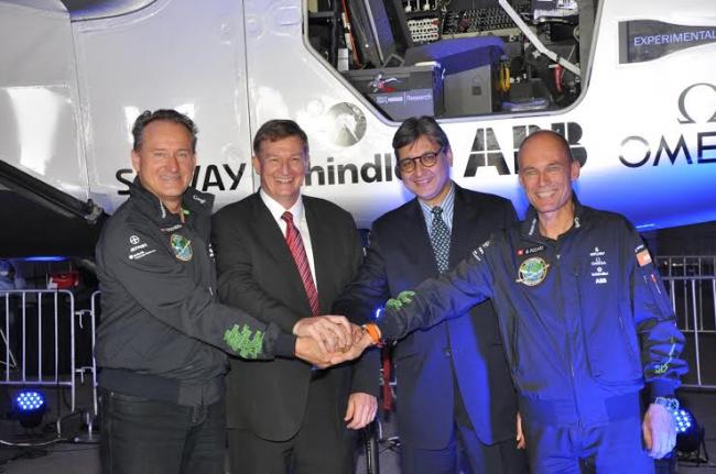 Aditya Birla hosts Solar Impulse 2 in India