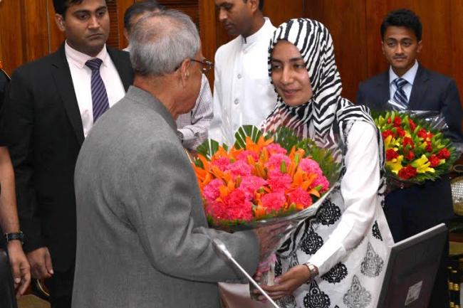 President meets NIT scholars 