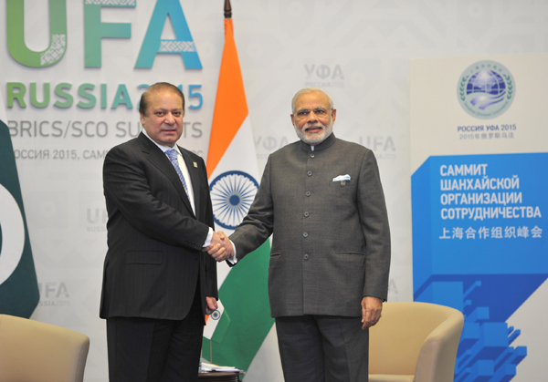 PM Modi to meet Nawaj Sharif in Russia today