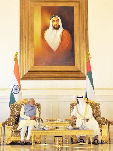PM Modi in UAE