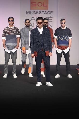 Manish Bansal, Taneiya Khanuja, Piyush Dedhia  present collection at LFW Winter/Festive 2015