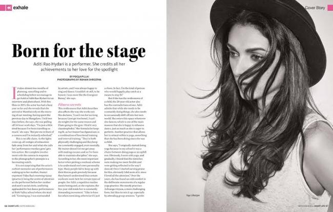 Aditi Rao Hydari features on Smart Life Magazine cover