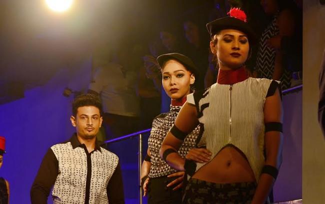 Rituparna walks down the ramp for Vivek Karunakaran