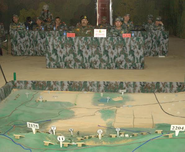 India,China participate in Joint Exercise Hand in Hand 2015