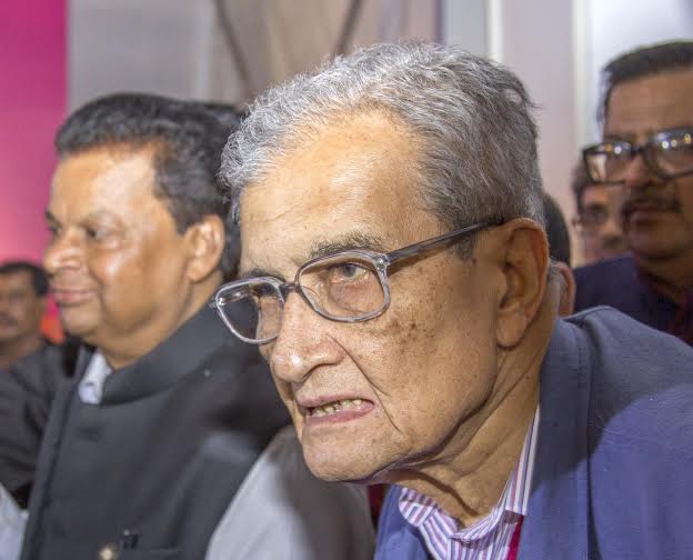 Amartya Sen participates in Kolkata Literature Festival