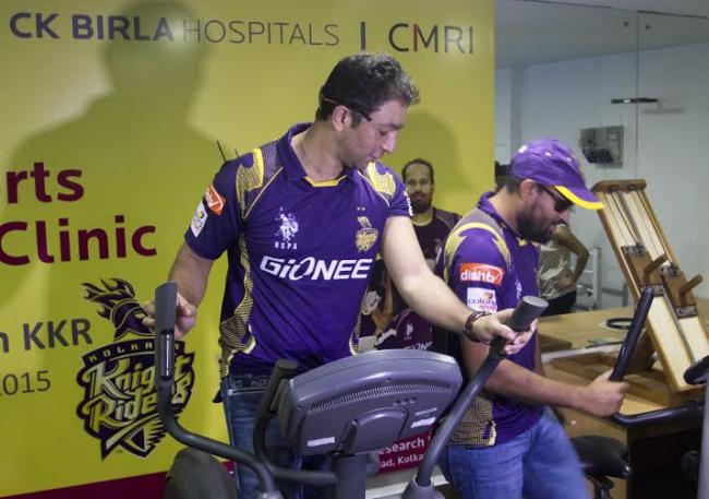 KKR players inaugurate sports medicine facility in Kolkata's CMRI