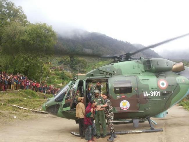 Indian Army rescue operations continue in Nepal