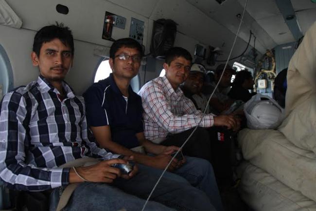 IAF performs relief operation in earthquake-hit Nepal