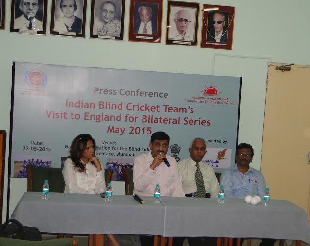 CABI announces Indian blind cricket teamâ€™s tour to England