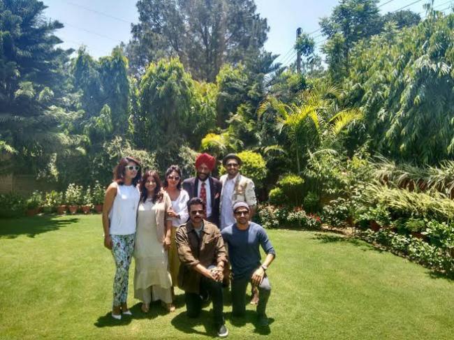 Dil Dhadakne Do team visits Milkha Singh house