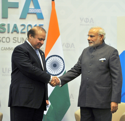 PM Modi to meet Nawaj Sharif in Russia today