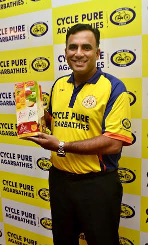 Cycle Pure Agarbathies MD Ranga addresses press in Kolkata