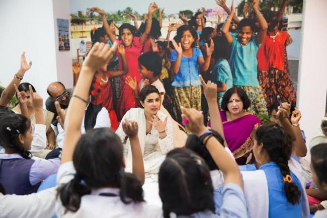 Priyanka Chopra emphasizes on stepping up the fight against adolescent anaemia