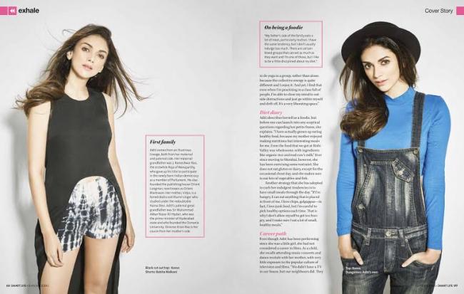 Aditi Rao Hydari features on Smart Life Magazine cover