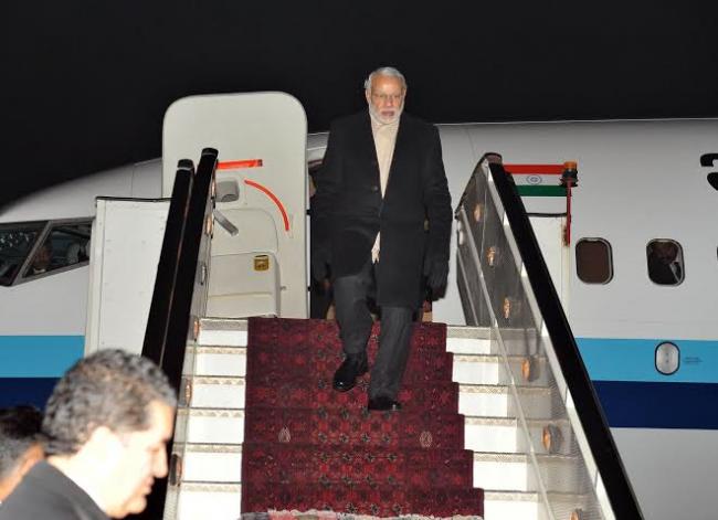  Narendra Modi arrives at Kabul
