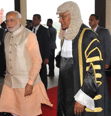 Modi addresses SL Parliament
