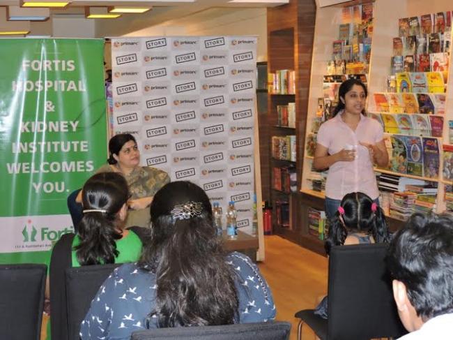 Story initiates interaction on healthy lifestyle 