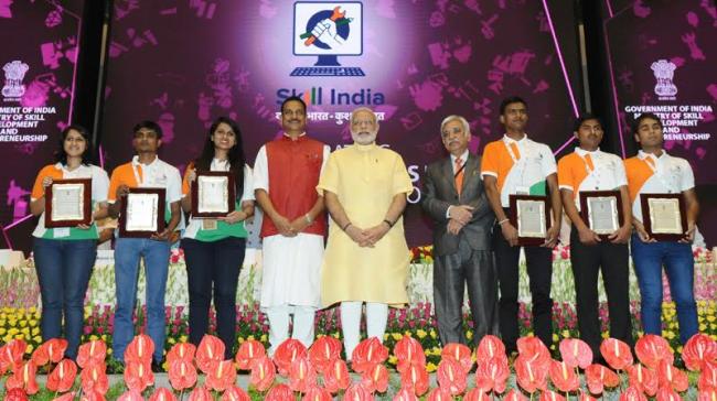 PM Narendra Modi launches National Skill Development Mission