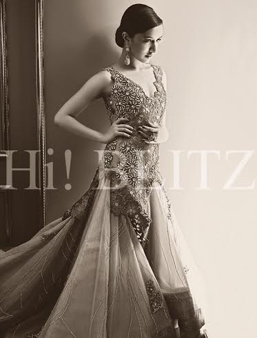 Shraddha Kapoor on cover of the August issue of 'Hi! Blitz' magazine