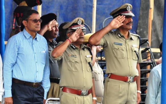 I-day rehearsal in Kolkata
