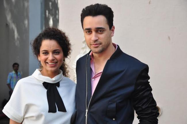 Imran, Kangana busy promoting Katti Batti