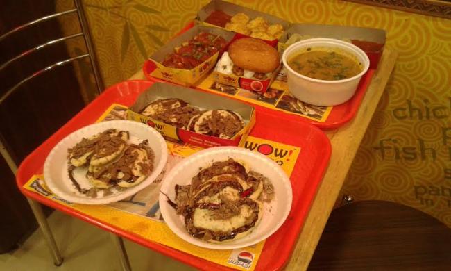 Wow! serves heart shaped chocolate momo this Valentine