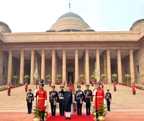 Parliament on beginning of Budget Session of Parliament