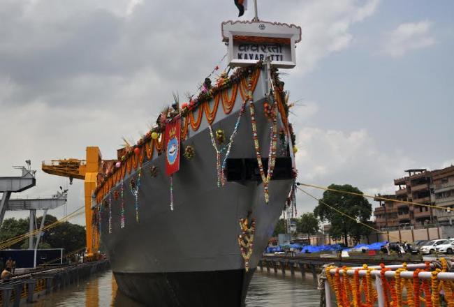Launching Ceremony of the fourth Anti Submarine Warfare