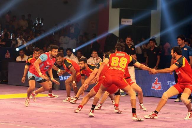 Jaipur Pink Panthers beat Bengaluru Bulls