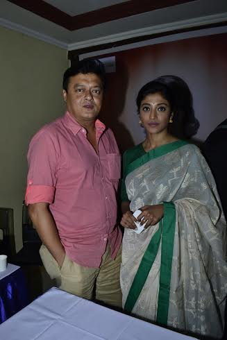  Cast of Bengali film "Natoker Moto" interacts with press