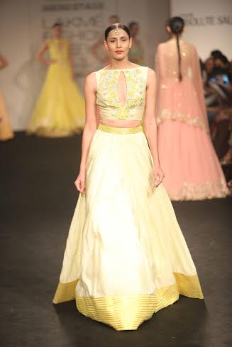 Divya Reddy, Priyam Narayan, Vineet Rahul present collection at LFW Winter/Festive 2015