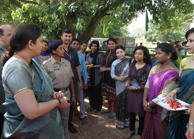Smriti Zubin Irani in NIT   Agartala