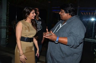 Tanishaa attends Hera Pheri 3 conference