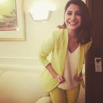 Anushka Sharma in DIVA'NI's Spring Summer 2015 collection