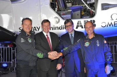 Aditya Birla hosts Solar Impulse 2 in India