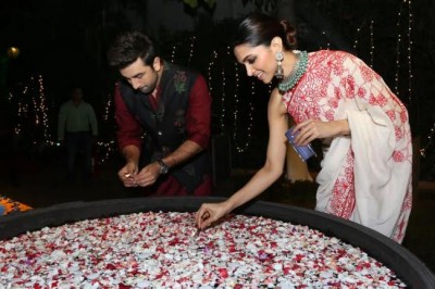 Ranbir-Deepika celebrated Diwali in Delhi together