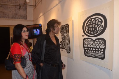 Academy of Fine Arts hosts Black & White art exhibition by artist Saumi Nandy