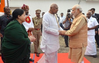 Narendra Modi visits Chennai 