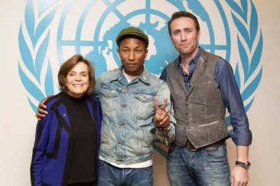 'We have to move from climate change to climate action,' Pharrell Williams says at UN event