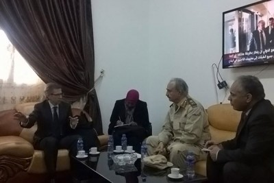 Senior UN envoy meets with Libyan stakeholders, warns 'time running out' to resolve crisis