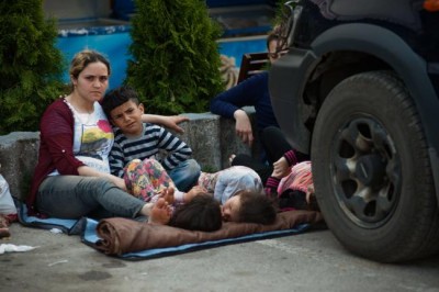 UN sets up 'child-friendly' space at migrant rest area near former Yugoslav Republic of Macedonia border