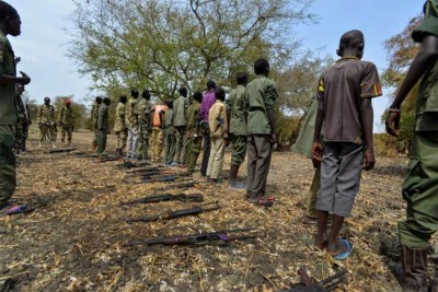 UNICEF welcomes final release of child soldiers by armed group in South Sudan