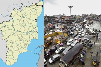 Chennai lakes flowing at dangerous levels